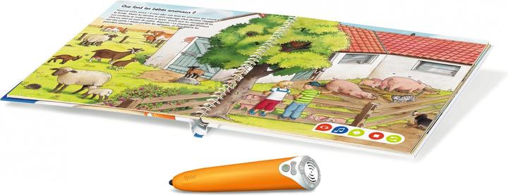 Produktbild tiptoi Coffret complet lecteur interactif + Livre Imagier A la ferme (Französisch)