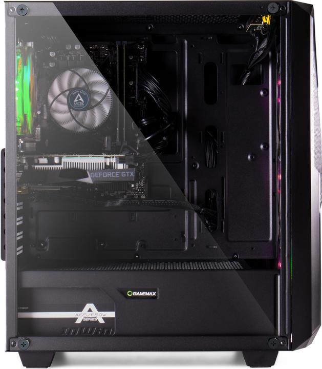 Image du produit Hyrican MegaDeal Gaming-PC Striker SET2487 7374 + MSI PRO MP273ADE + Maus, Tastatur & Headset (AMD Ryzen 7 5700X, 32 Go, 1000 Go, GeForce RTX 4060)