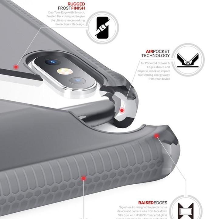 Image du produit Itskins Couverture de protection contre les chutes (Apple iPhone XS Max)