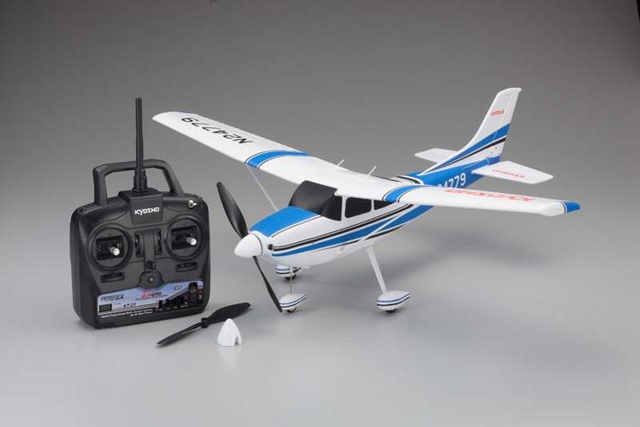 Produktbild Kyosho aiRium CESSNA 182 SKYLANE VE29 readyset Blue