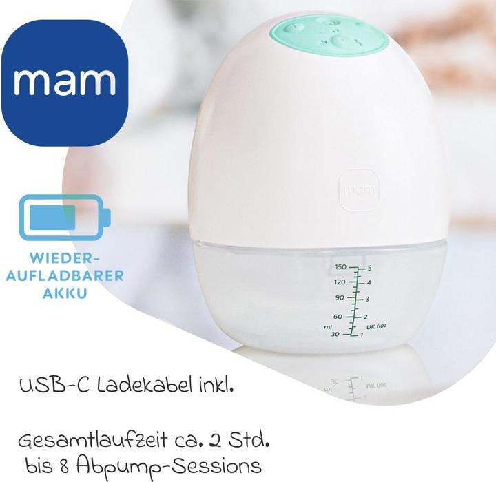 Actual product image MAM Move Hands-free breast pump