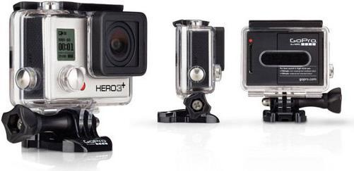 Produktbild GoPro Hero 3+ Silver Edition (60p, WLAN)