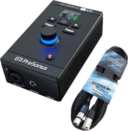 Produktbild PreSonus Revelator io44 USB-C Audio-Interface mit XLR-Kabel (USB)