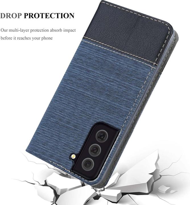 Produktbild Cadorabo Jeans Book Hülle (Samsung Galaxy S22+)