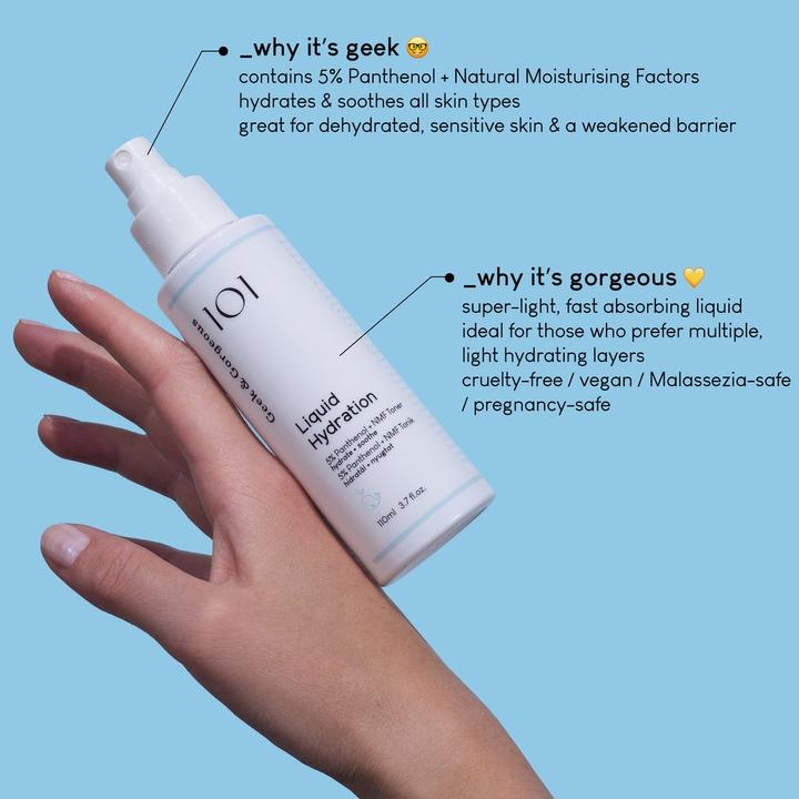 Actual product image Geek & Gorgeous Liquid Hydration (110 ml)