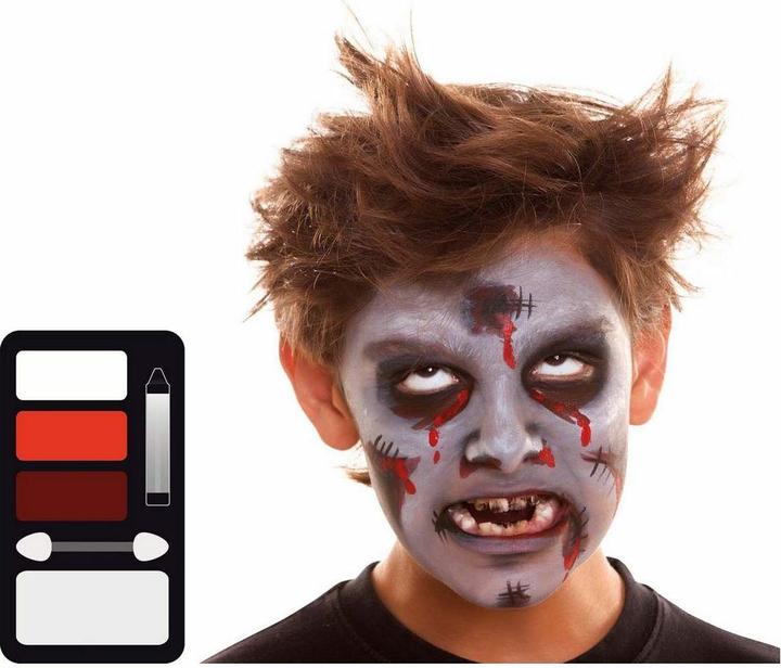 Produktbild My Other Me Schminkset für Kinder Halloween Zombie (24 x 20 cm)