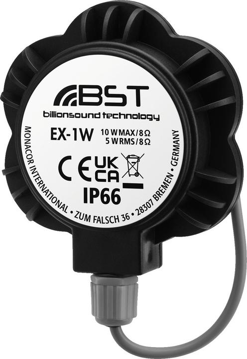 Produktbild Monacor Einbaulautsprecher EX-1W 10 W (1 Stk.)