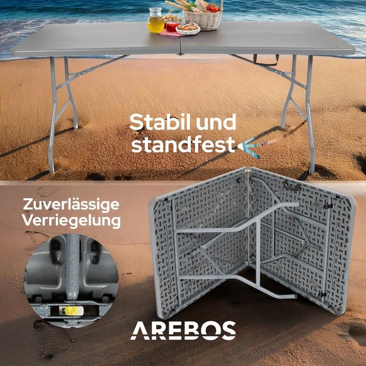 Actual product image Arebos Gartentisch (74 cm)