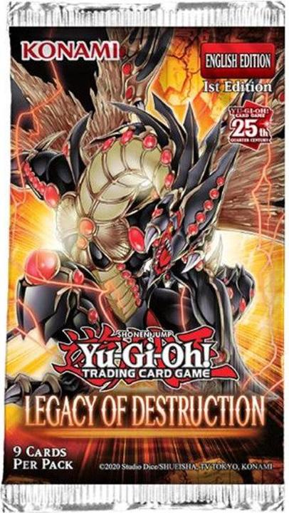 Image du produit Yu-Gi-Oh Booster Legacy of Destruction - 1ère édition -! - EN (Anglais, Pack de boosters)