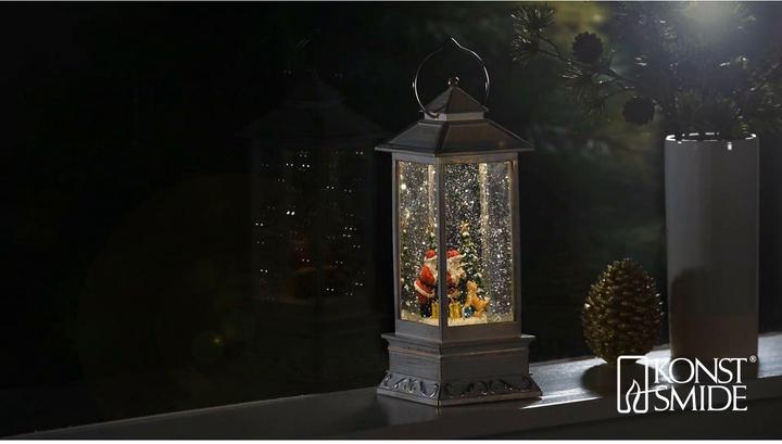 Actual product image Konstsmide LED Lantern Santa Claus