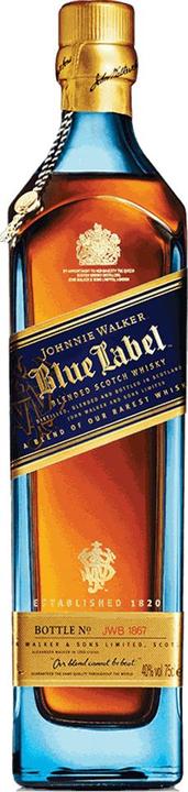 Immagine prodotto Johnnie Walker Etichetta blu (Miscelato Whisky, Whisky scozzese, 1 x 70 cl)