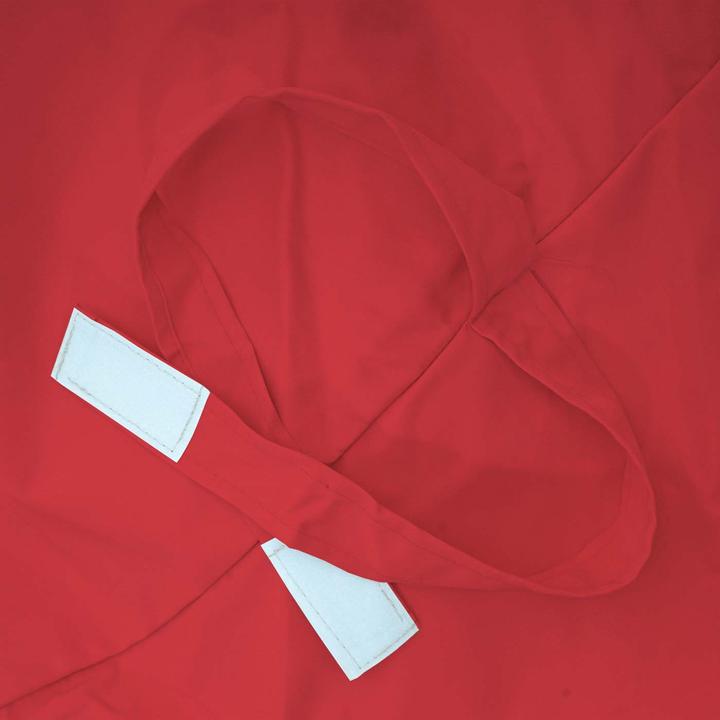 Produktbild Swisshandel24 Bezug für Sonnenschirm Meran Pro, Gastronomie Marktschirm mit Volant Ø 5m, Polyester bordeaux (5 m)