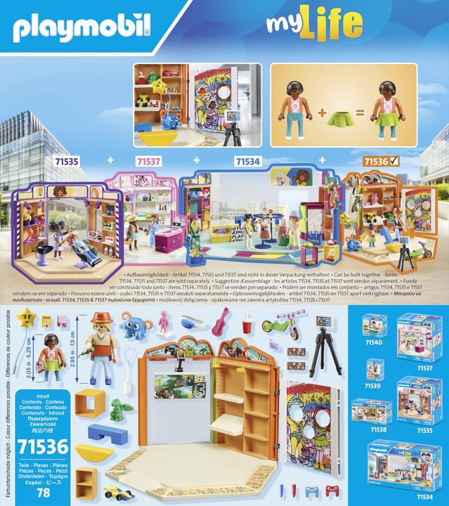 Actual product image Playmobil Toy shop (71536, Playmobil City Life)