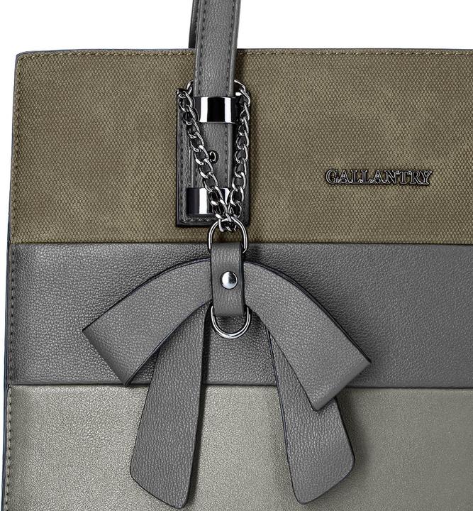 Produktbild Gallantry Damenhandtasche Politexture in Grau (5 l)