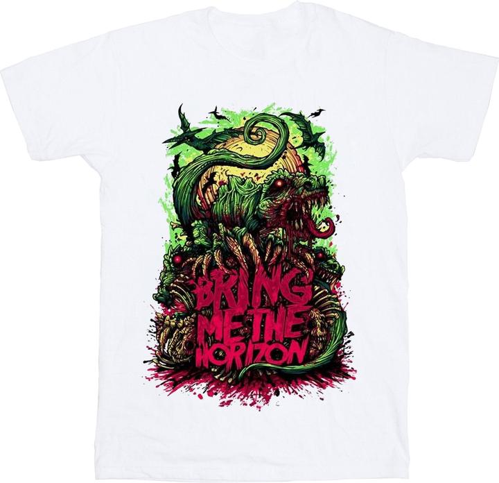 Bring Me The Horizon Unisex Adult Dinosaur Cotton T-Shirt