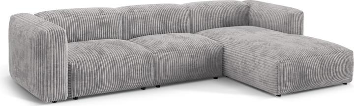 Actual product image Micadoni Modular Right Corner Sofa, "Martina", 3 Seats, 332x176x75 Made in Europe (Corner sofa)