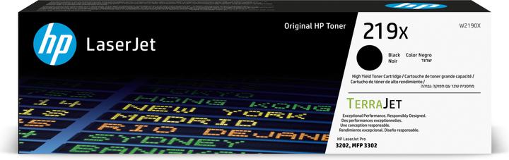 HP 219X Schwarz Original LaserJet-Tonerkartusche mit hoher Reichweite, Schwarz, 1 Stück(e) (BK)