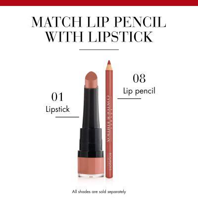 Produktbild Bourjois Rouge Velvet The Lipstick (01 Hey Nude!)