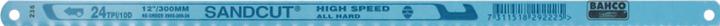 Actual product image Bahco HSS hacksaw blades, 300mm x 32tpi