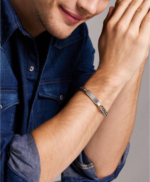 Immagine prodotto Fossil Armband DREW (21.60 cm, Acciaio inossidabile)