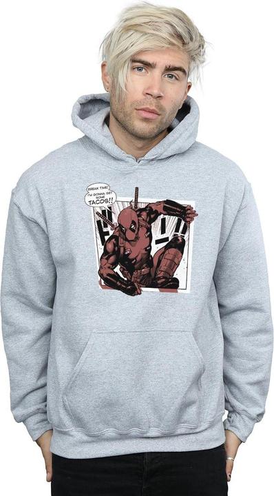Produktbild Deadpool Breaktime Tacos Kapuzenpullover (L)
