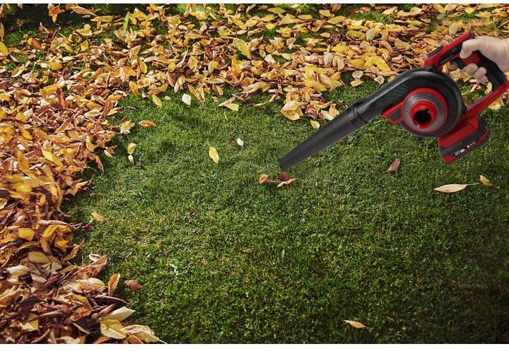 Actual product image Toolcraft TO-6448053 (Rechargeable battery operated, Leaf vacuums, Leaf blower, Vacuum cleaners & blowers)