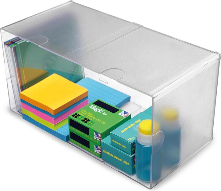 Actual product image Deflecto Classic Cube Organiser, double Cube