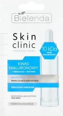 Actual product image Bielenda Skin Clinic Professional Hyaluronic Acid Moisturising And Soothing Mask 8G