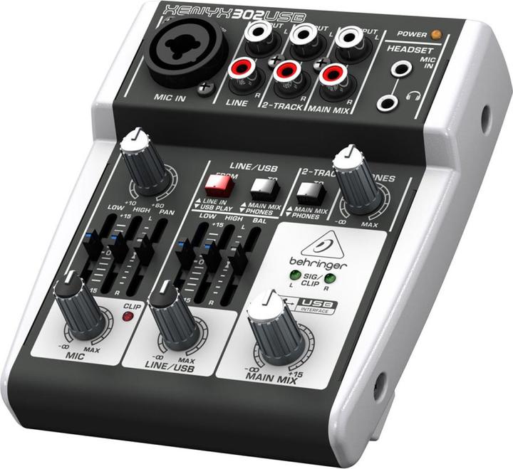 Actual product image Behringer Xenyx X302usb (Studio- and Livemixer)