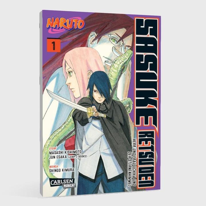 Immagine prodotto Naruto - Sasuke Retsuden: Herr und Frau Uchiha und der Sternenhimmel (Manga) 1 (Tedesco, Masashi Kishimoto, Jun Esaka, Miyuki Tsuji, Shingo Kimura, 2024)