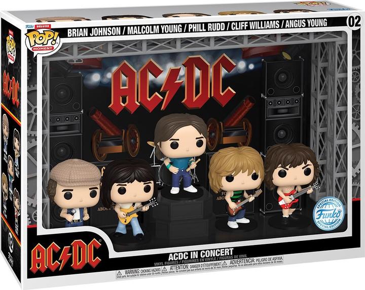 Actual product image Funko POP! Album DLX : ACDC Live