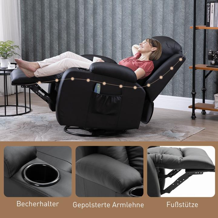 Actual product image Homcom Massage chair