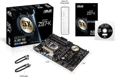 Image du produit ASUS Z97-K (LGA 1150, Intel Z97, ATX)