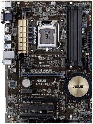 Actual product image ASUS H97-Plus (LGA 1150, Intel H97, ATX)