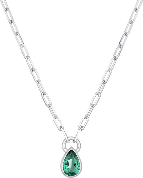 Immagine prodotto Elli Collana di pietre preziose, gocce (Quarzo, Argento 925, 45 cm)