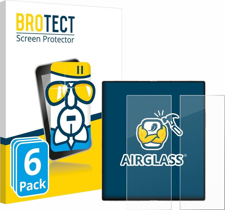 Image du produit BROTECT Verre de protection Film de protection en verre Film de protection d'écran clair (6 pièce(s), Samsung Galaxy Z Fold6)