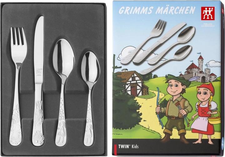 Actual product image Zwilling Children's cutlery Grimms fairy tale 4 pieces.