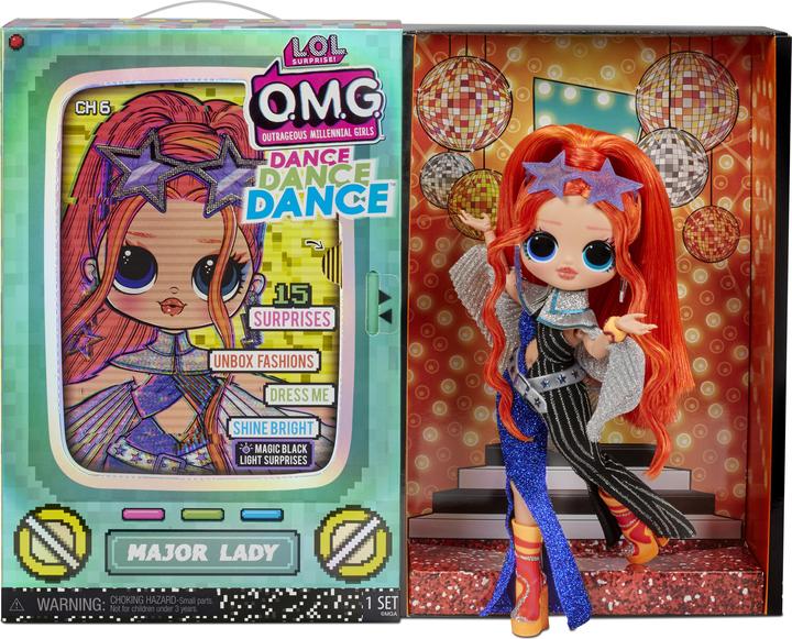Actual product image MGA L.O.L. Surpise OMG Dance Doll-Major Lady