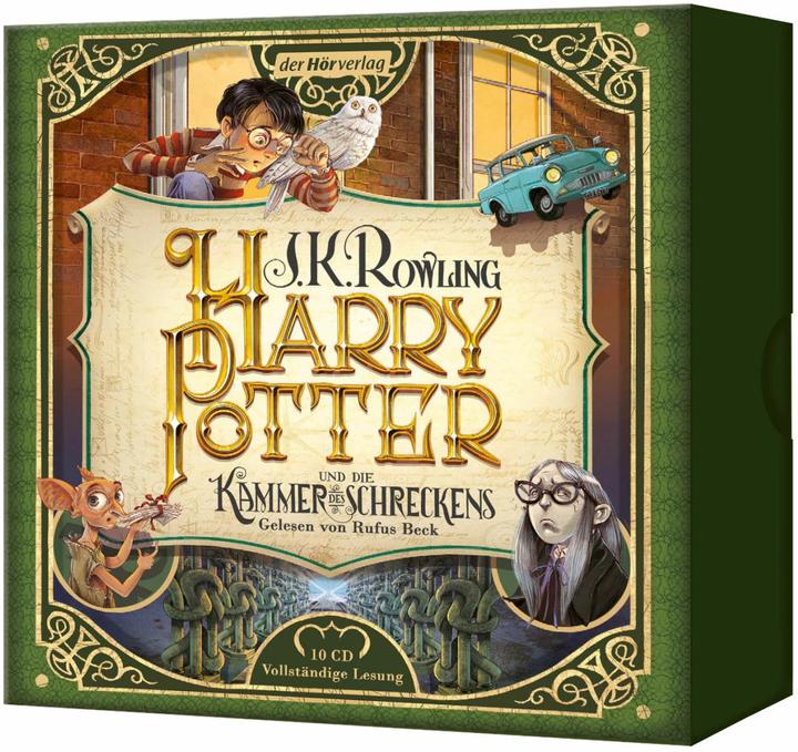 Produktbild Harry Potter und die Kammer des Schreckens (Rufus Beck, J.K. Rowling, Klaus Fritz, Deutsch)