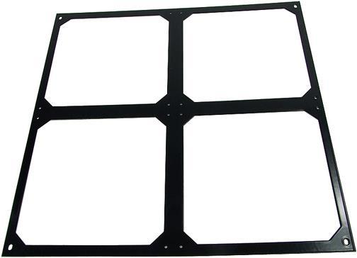 Actual product image Phobya Nova Fan Shroud 4x180mm Black, (365 x 360 x 2mm)