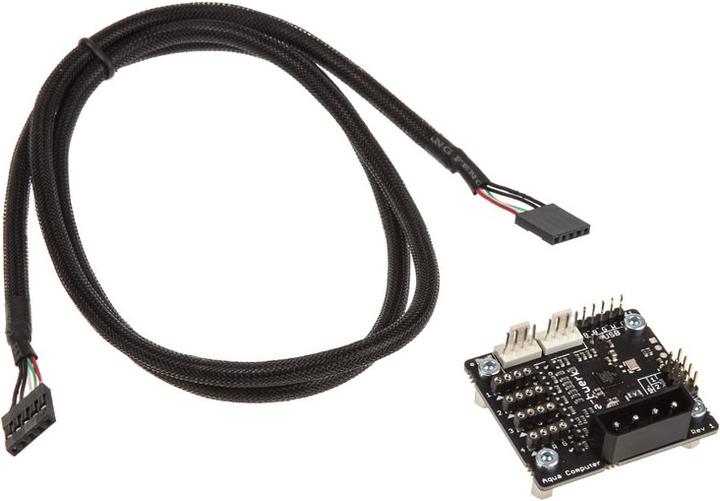 Produktbild Aqua Computer farbwerk Vierkanal RGB-Controller (5 Lüfter)