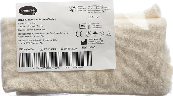 Actual product image IVF Hartmann Frottée Stretch Polster 8cmx50cm für Hände und Arme