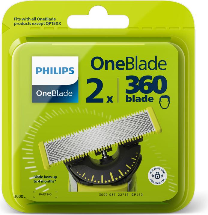 Immagine prodotto Philips OneBlade QP420/50 Lama di ricambio (2 x)