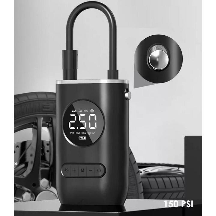 Produktbild Alogy Consumer electronics OEM Wireless electric mini compressor / pump RC-K- black (0.00 Bar)