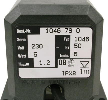 Image du produit Eheim 1046-790 230Volt palier céramique complet