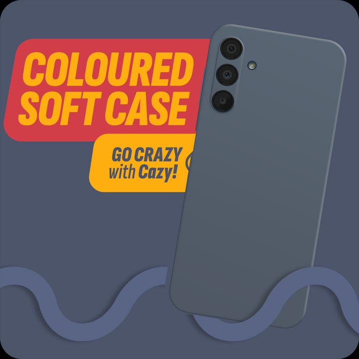 Produktbild Cazy Silikon Hülle Kompatibel mit Samsung Galaxy A15 / A15 5G - Soft TPU Schutz - (Samsung Galaxy A15 5G, Samsung Galaxy A15)