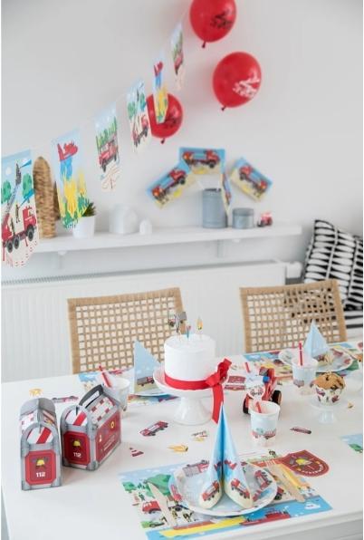 Produktbild DH-Konzept Luftballons Feuerwehr (8 x)
