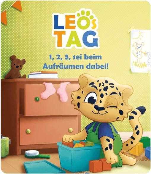 Actual product image Tonies Leo's day - 1, 2, 3 be part of the clean-up! (German)
