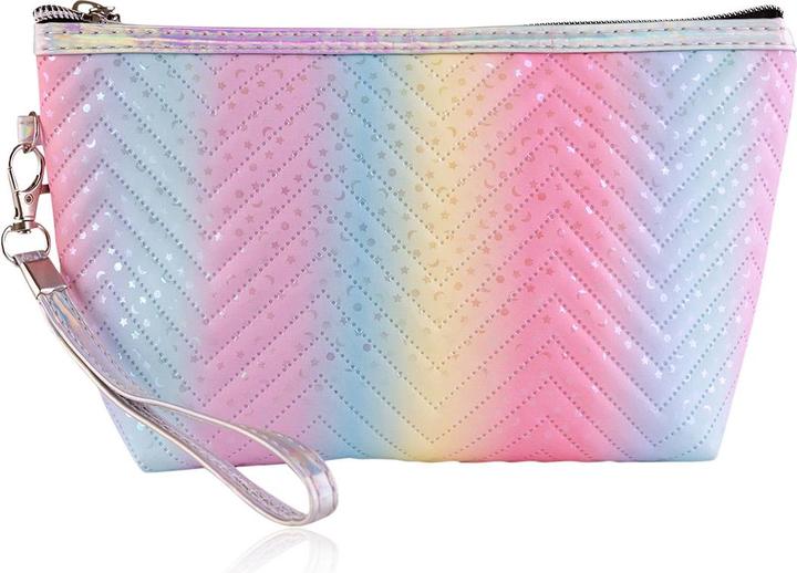 Immagine prodotto Accentra Kosmetiktasche / Kulturbeutel mit Farbverlaufprint