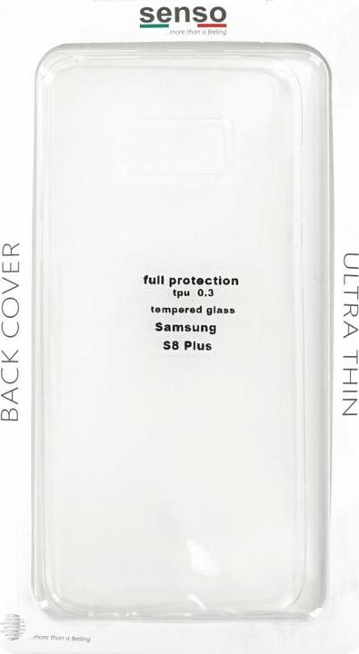 Produktbild Senso Back Cover+gehärtetes Glas Samsung S8 Plus (Samsung Galaxy S8+)